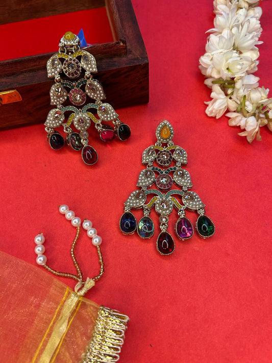 Angoori Multicolour Traditional Earring