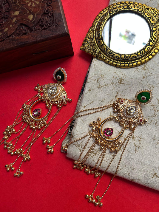 Anarkali Jhumke Traditional Earring