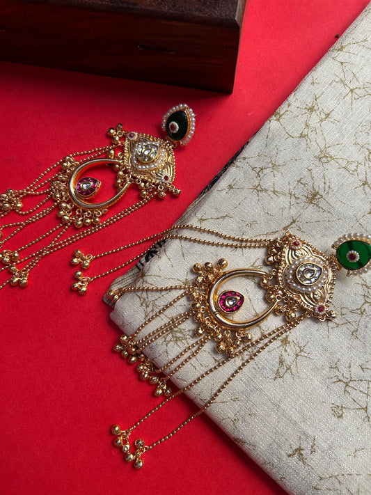 Anarkali Jhumke Traditional Earring