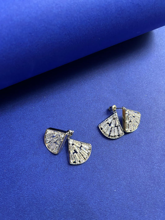Silver Crystal AD Earring