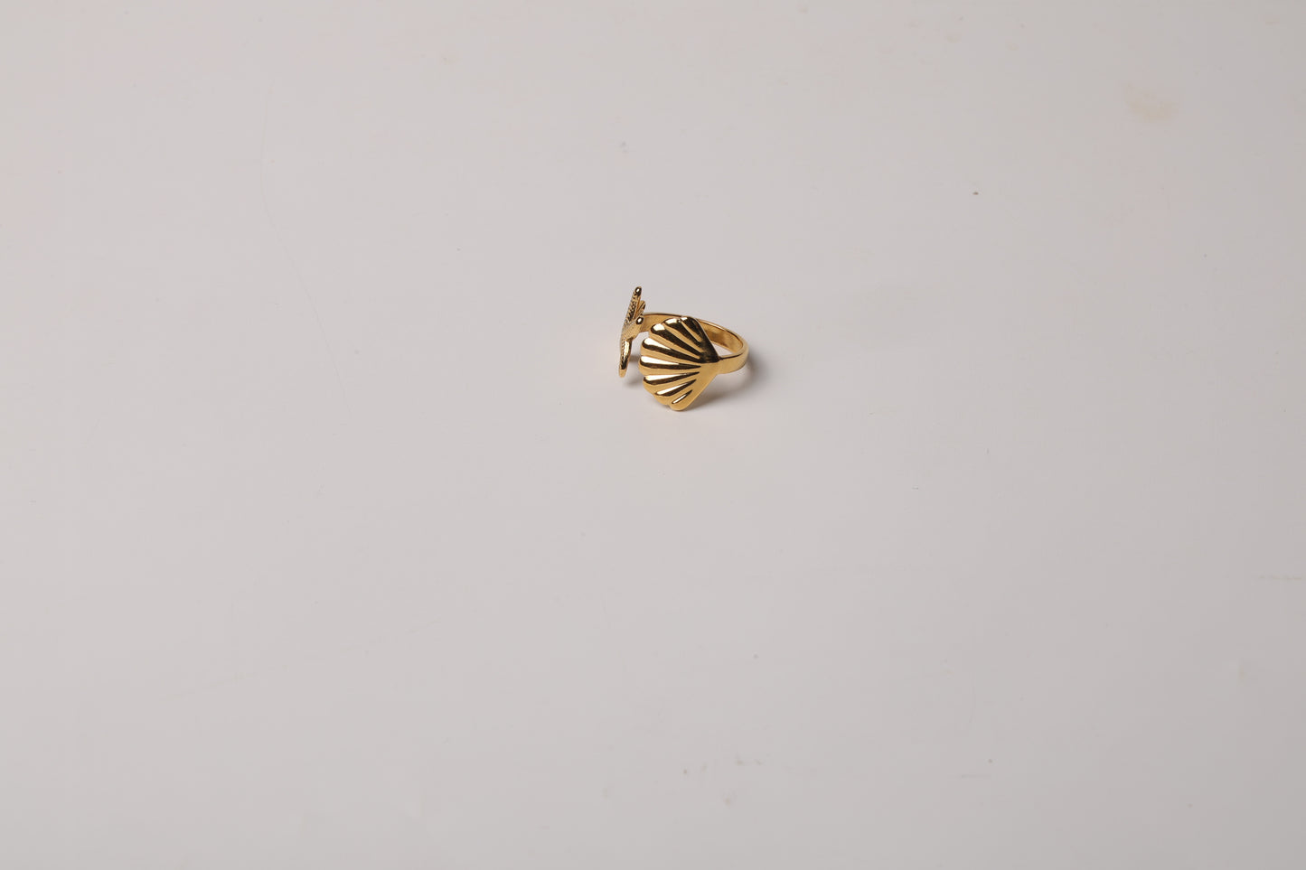 Star Shell Adjustable Ring