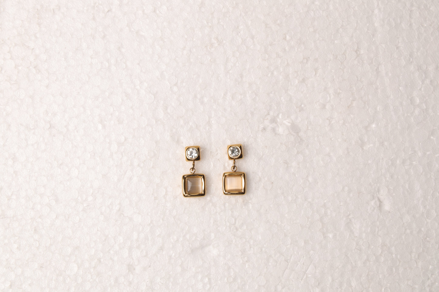 Stone Drop Earring