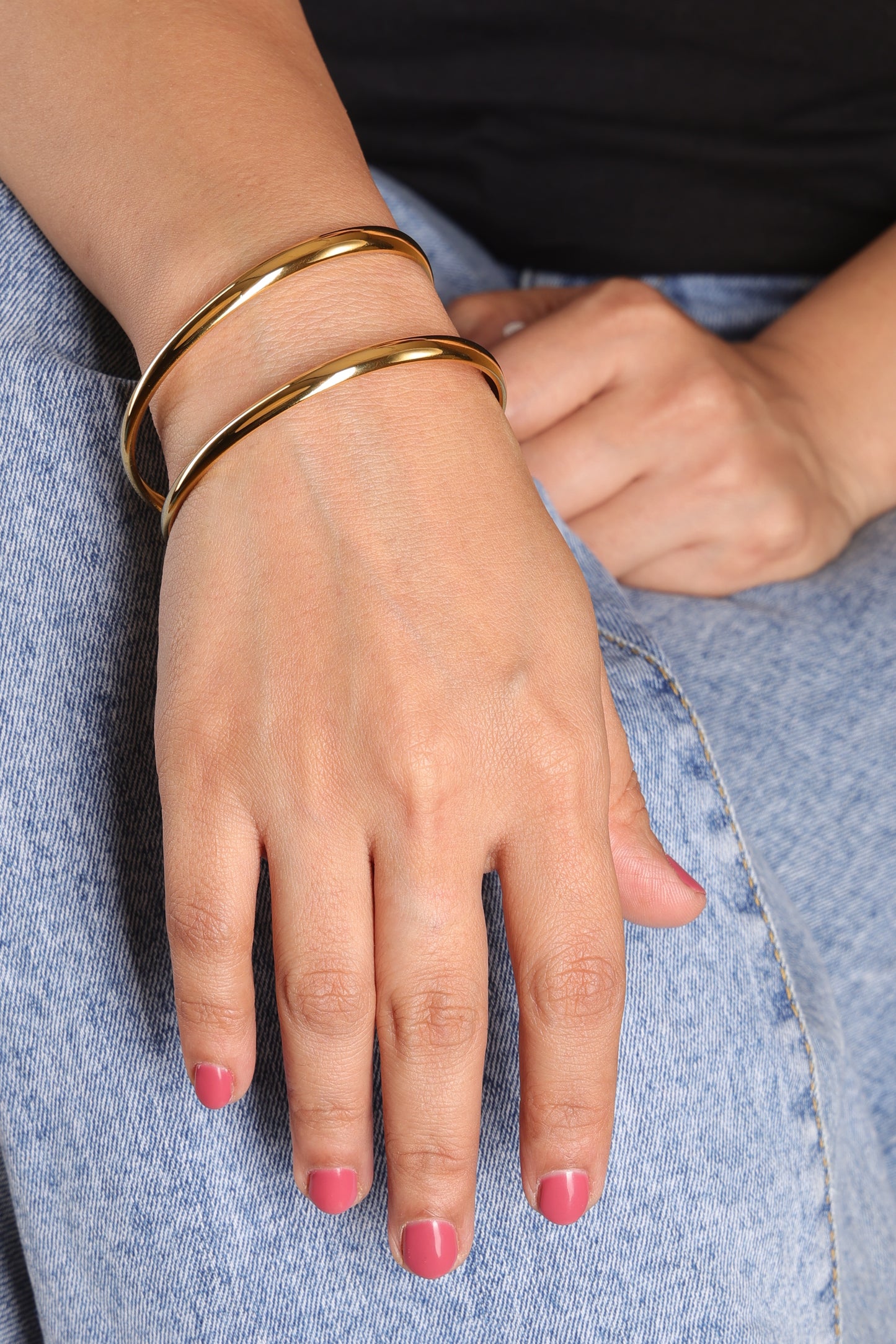Statement Metal Cuff Bracelet