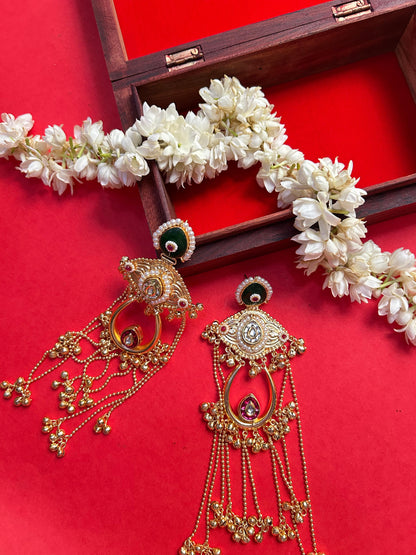 Anarkali Jhumke Traditional Earring
