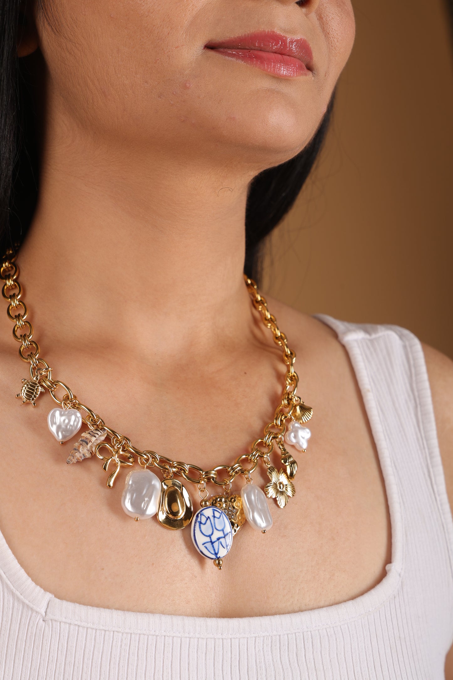 Multicharm Necklace