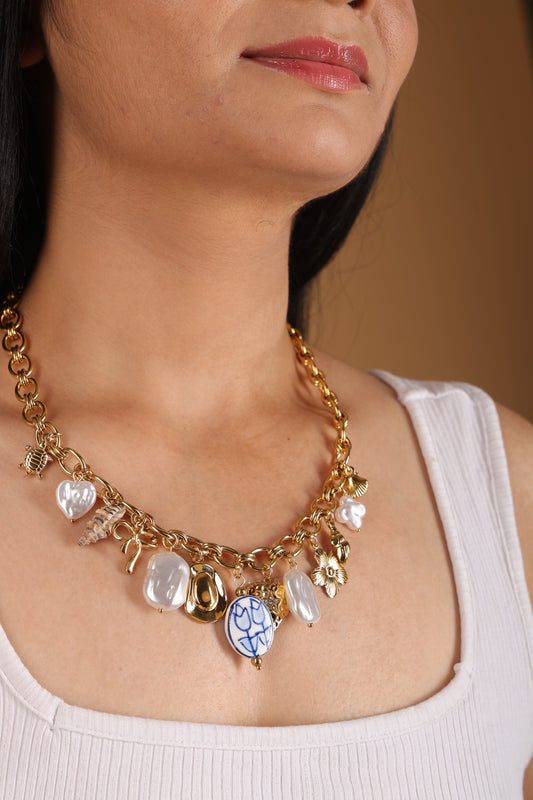 Multicharm Necklace