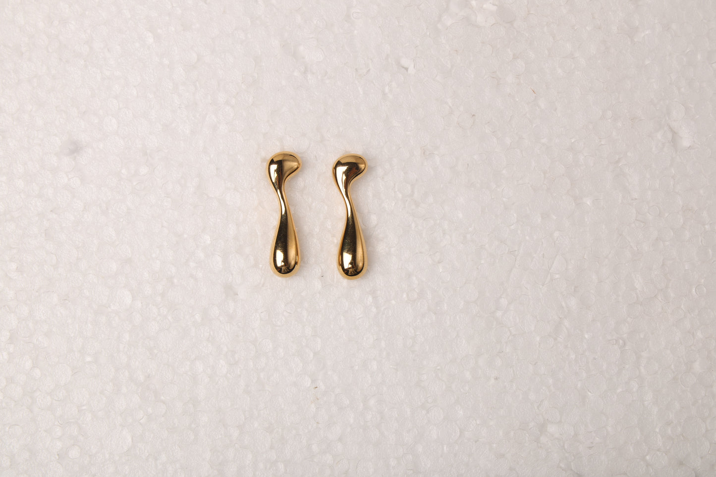 Long Gold Drop Earring