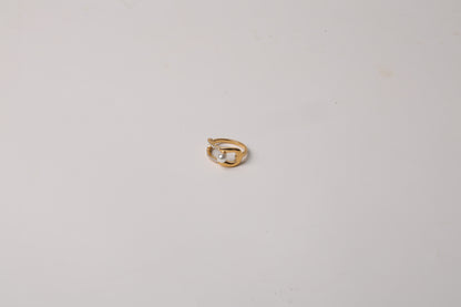 Sparkle With Pearl Ring