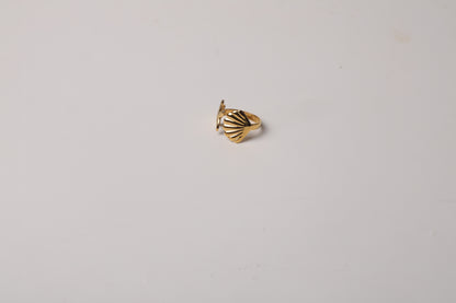 Star Shell Adjustable Ring
