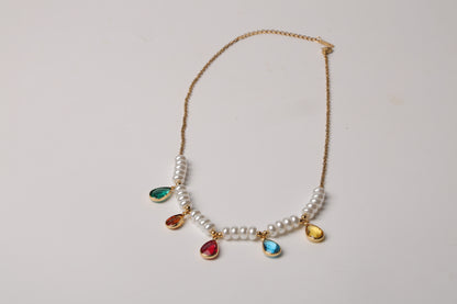 Multi Stone Necklace