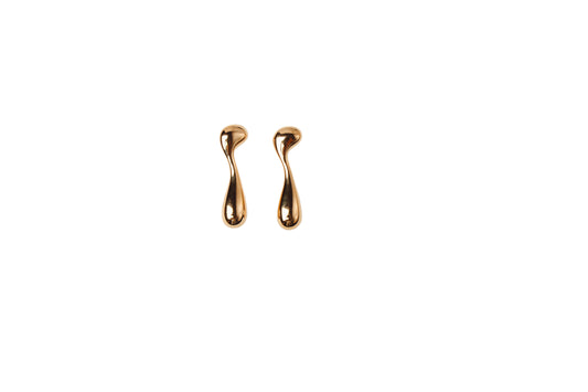 Long Gold Drop Earring