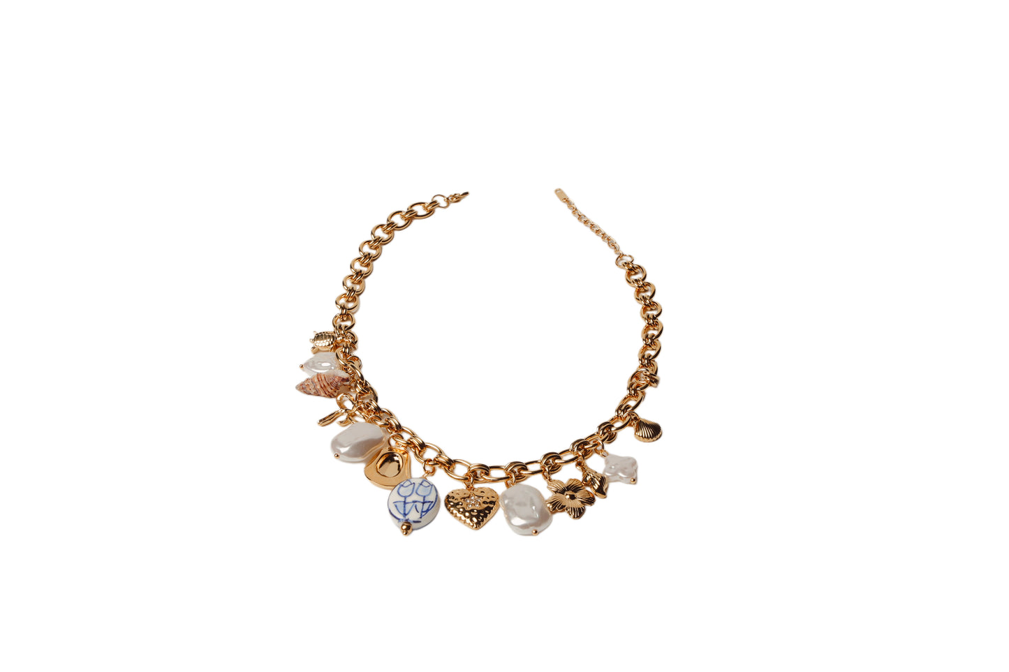 Multicharm Necklace