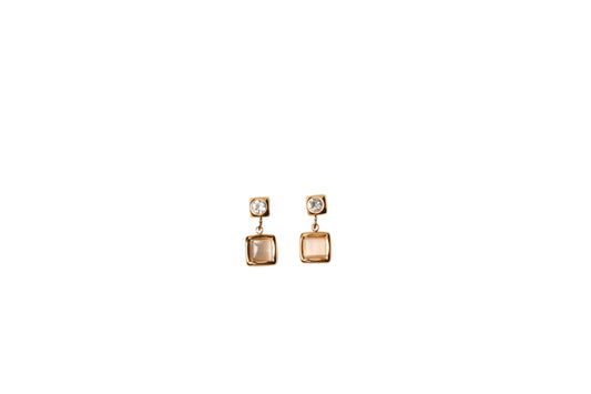 Stone Drop Earring