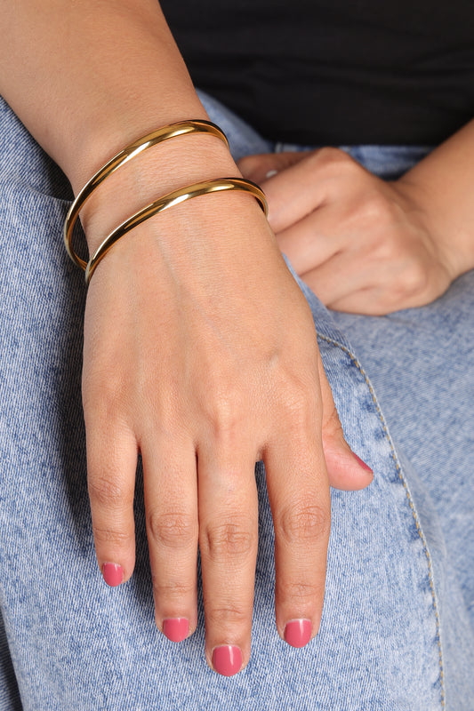 Statement Metal Cuff Bracelet